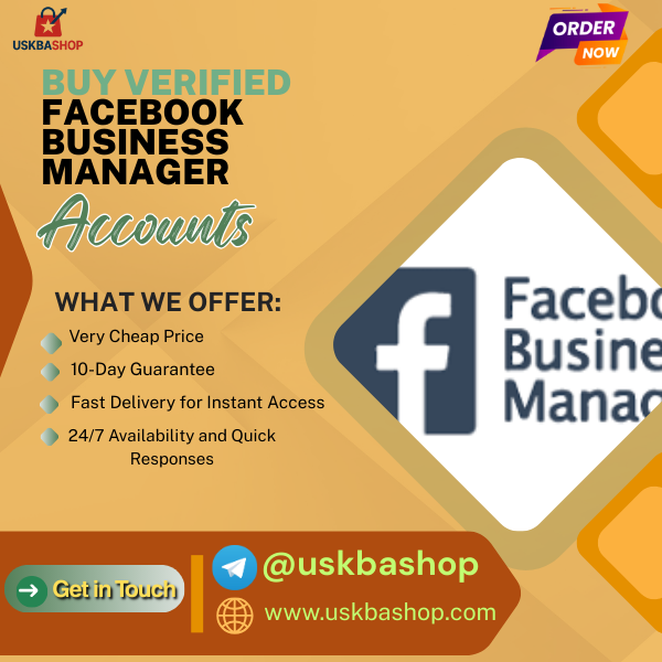 Buy Verified Facebook Business Manager Account